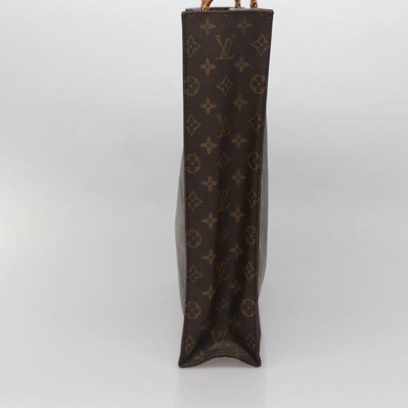 LOUIS VUITTON Monogram Sac Plat Hand Bag M51140 - Picture 4 of 12